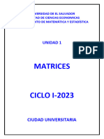 Material de Apoyo de Matrices 