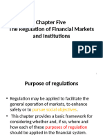 Chapter Five Regulation of FM AND FI