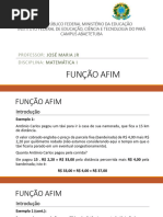 Função Afim