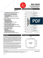 GAL16LV8: Features Functional Block Diagram