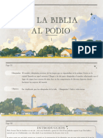 De La Biblia Al Podium