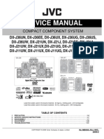 JVC DX-J11, DX-J21, DX-J36 Manual de Servicio