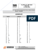 Ans Key Test-03 - 12th JEE - 15-July-2024