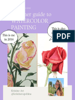 Beginner Guide To Watercolour Painting