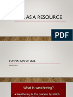 Soil As A Resource