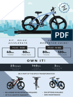 EpickBikes Product Brochure