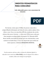 3 - Cidadania Digital - Educando para o Uso Consciente Da Internet