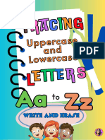 Tracing Letter Worksheet Easy Wipe-Clean