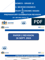 Gauteng Economics Presentation Paper 2 Revision 20 Sept 2023