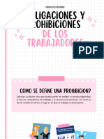 Obligaciones y Prohibiciones de Los Trabajadores