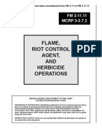 Flame, Riot Control Agent, and Herbicide Operations