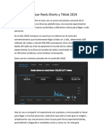 Guía Definitiva para Viralizar Reels Shorts y Tiktok 2024