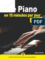 Le Piano en 15 Minutes Par Jour Pour Les Nuls Mégapoche