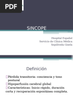 Síncope Hospital Español