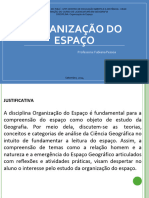 Aula 1 - Organização Do Espaço - Cead