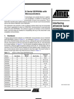 Interfacing AT24CXX Serial EEPROMs With AT89CX051 MCU