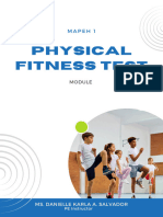 1 Physical Fitness Test Module