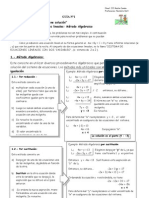 Sistema de Ecuaciones Guía N°1