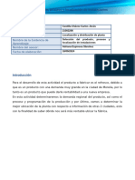 Seleccion Del Producto Proceso y Localizacion de Instalaciones Localizacion y Distribucion de Planta