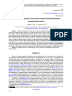 Sociodemographic Factors and Students Attitudes T