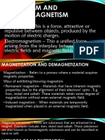 Magnetism and Electromagnetism