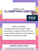 Classifying Angles