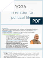 Yoga in Relation To Political Life