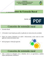 Aula 2 - Fundamentos Da Extensão Rural