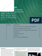 The New Disclosure Landscape: Comparing Sustainability Standards and Regulation