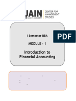 Chapter 1 - Introduction To Financial Accounting