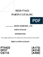 Parts Catalog: First Edition October 1995