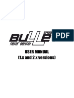 Bullet Speedbar User Manual