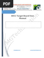 MGTechSolution - 8051 User Manual - V2