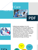 Critical Care Nursing