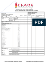 Flare Design Data Sheet Spanish