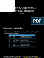 Frequency Adverbs - Adverbial Phrases