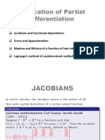 Applications of Partial Differentiations