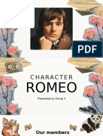 Character Romeo-William Shakepeare