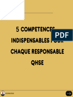 5 Compétences Indispensables Pour Chaque Responsable QHSE