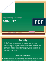 Ordinary Annuity