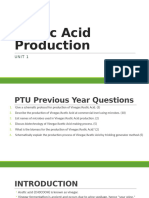 Acetic Acid Production Final