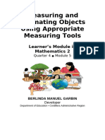 Measuring and Estimating Objects