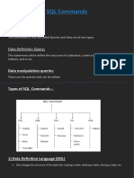 SQL Commands