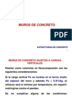 Muros de Concreto