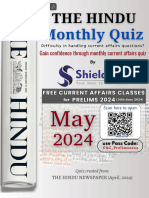 The Hindu Monthly Quiz - May 2024