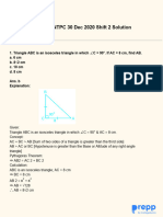 RRB NTPC 30 Dec 2020 Shift 2 Solution