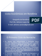 Aula 09 - Ciclos Econômicos em Rondônia