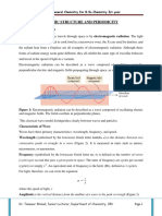 CH110 Atomic Structure and Periodicity