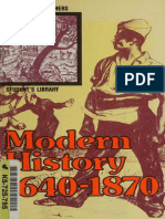 Modern History 1640-1870. Edited by Ye. Yurovskaya (Progress, 1990)