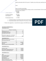 12 CVP Analysis Sample